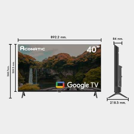 แอลอีดี ทีวี 40 นิ้ว ACONATIC 40HSA120AN  GOOGLE TV (รับประกัน 3 ปี)_2